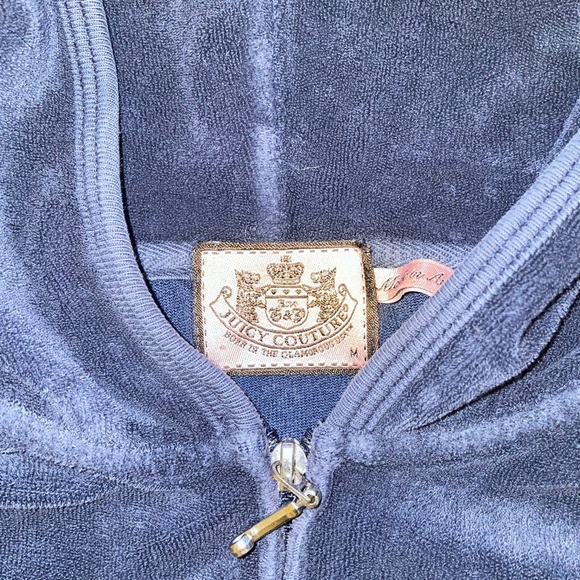 ORIGINAL Juicy Couture made in USA full zip - Picture 2 of 3